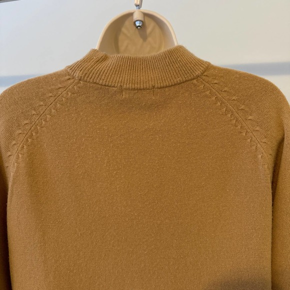 George Brown Acrylic Mock T-Neck Sweater Large Pre-owned - Picture 4 of 7